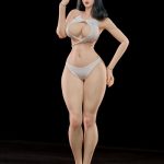 ベリークール 1/6 フィメールファイター シリコン ボディ with マスキュラーレッグ 小麦色 03C