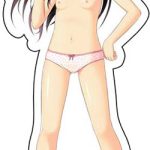 小女ラムネ 甜花アクリルフィギュア ぱんつver.